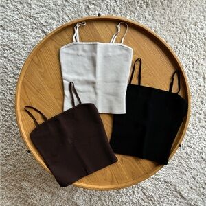Aritzia Babaton Sculpt Knit Cami Tank size M